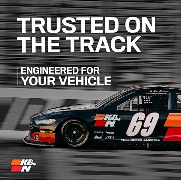 K&N High-Performance Engine Air Filter 33-2465, Washable, Lifetime Warranty! NEW - Picture 10 of 10